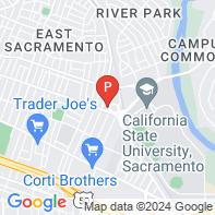 View Map of 5609 J Street,Sacramento,CA,95819